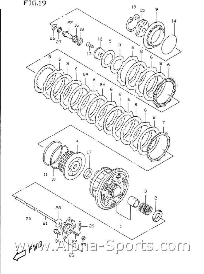 Suzuki Motorcycle OEM Parts Catalog - Alpha Sports